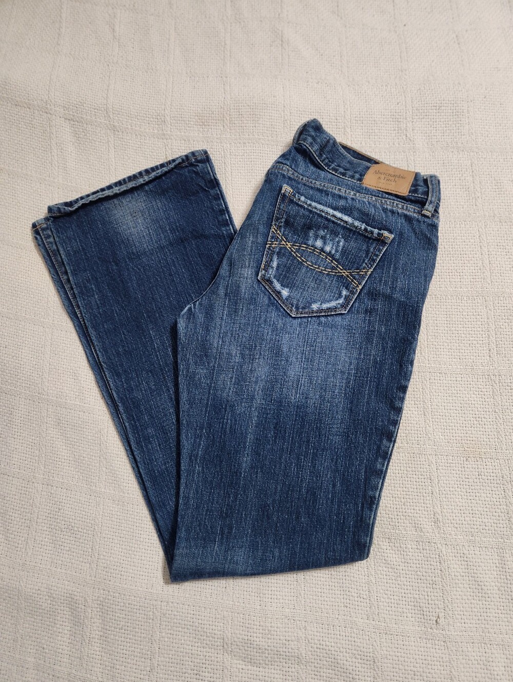 Abercrombie & Fitch Women's Jeans Low Rise Boot Cut Size 4 27x31